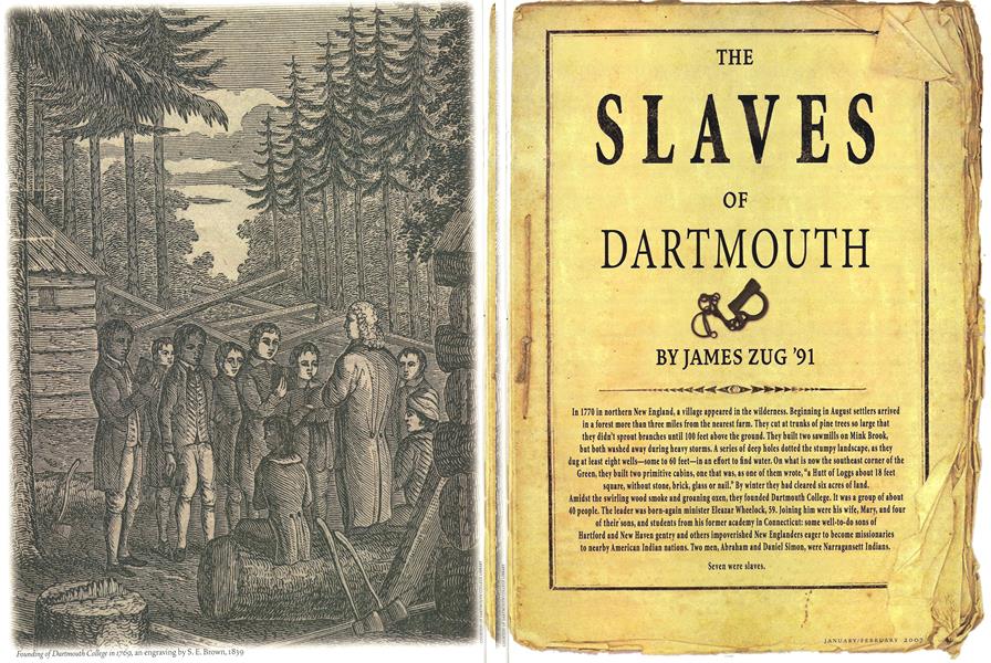 The Slaves of Dartmouth, Dartmouth Alumni Magazine