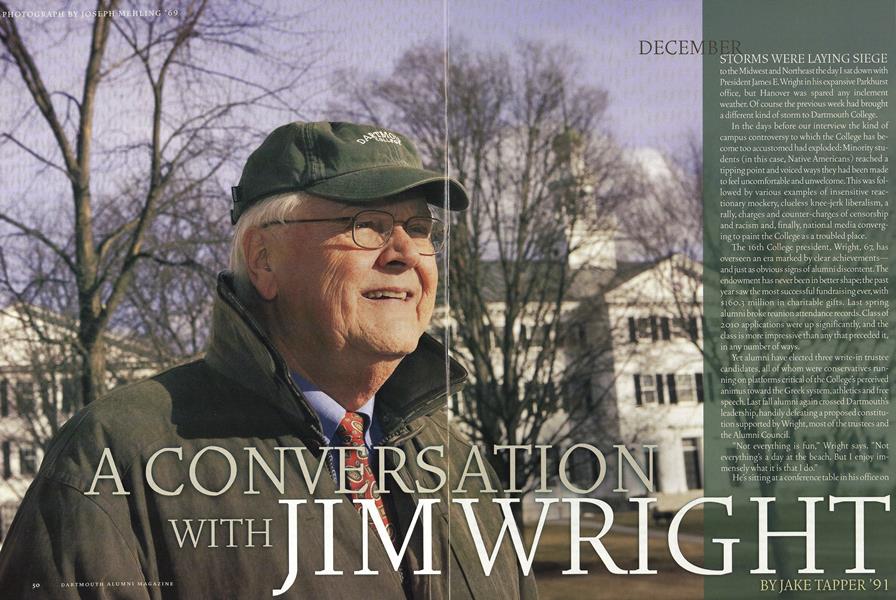 A Conversation With Jim Wright