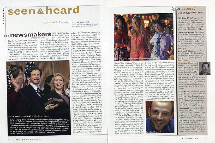 Newsmakers