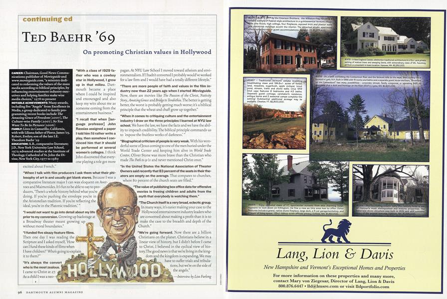 Ted Baehr ’69