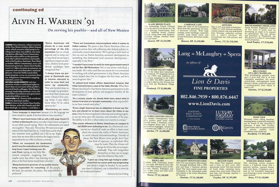 Alvin H. Warren ’91
