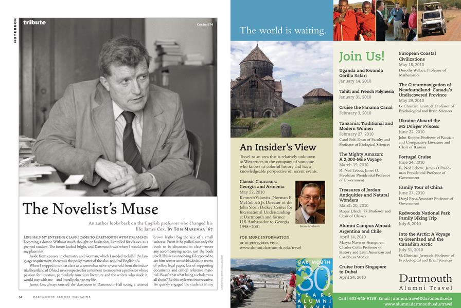 The Novelist’s Muse
