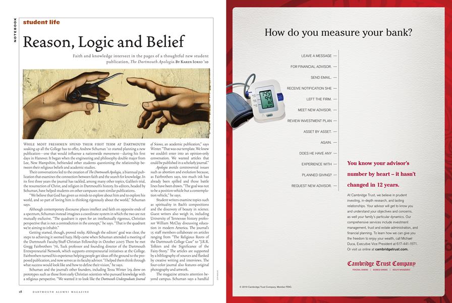 Reason, Logic and Belief