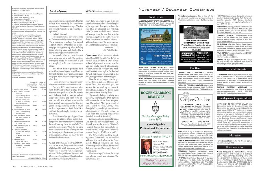 Statement of Ownership, Management and Circulation (Required by 39 U.S.C. 3685).