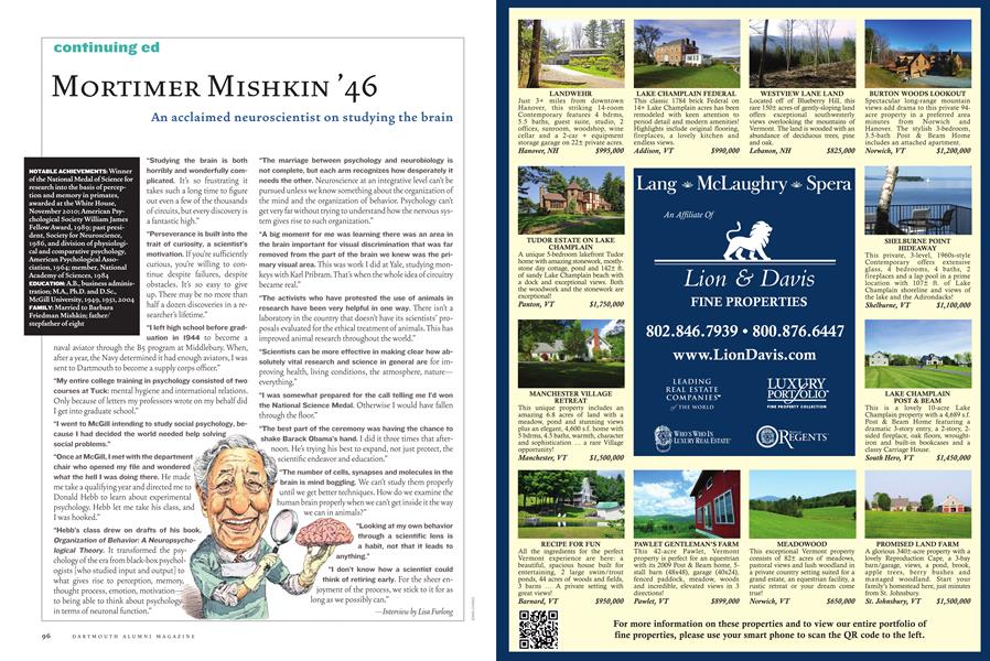 Mortimer Mishkin ’46