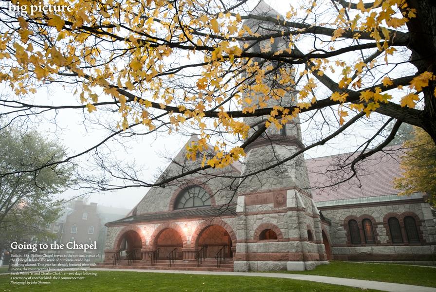 Big Picture: Going to the Chapel
