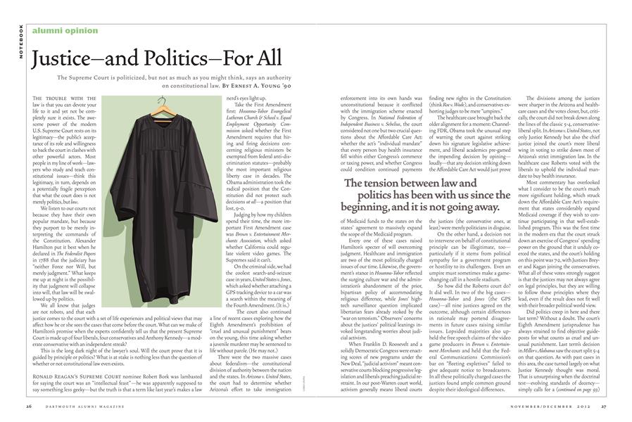 Justice—and Politics—For All