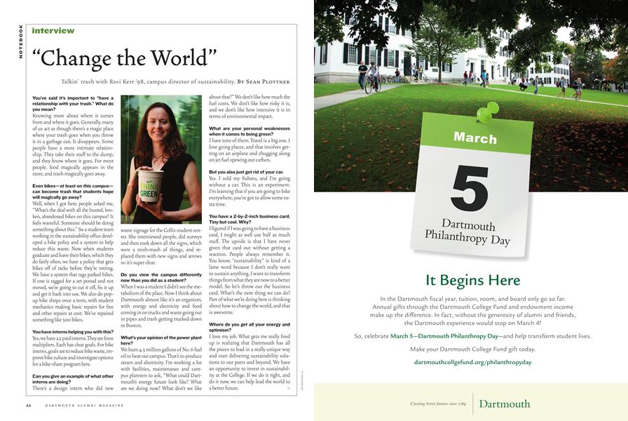 “Change the World”