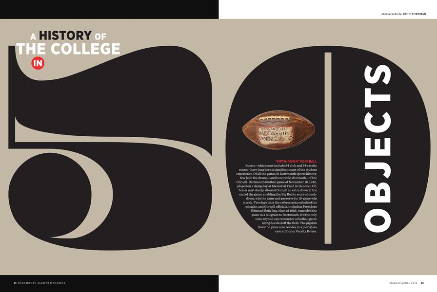 A History of the College in 50 Objects