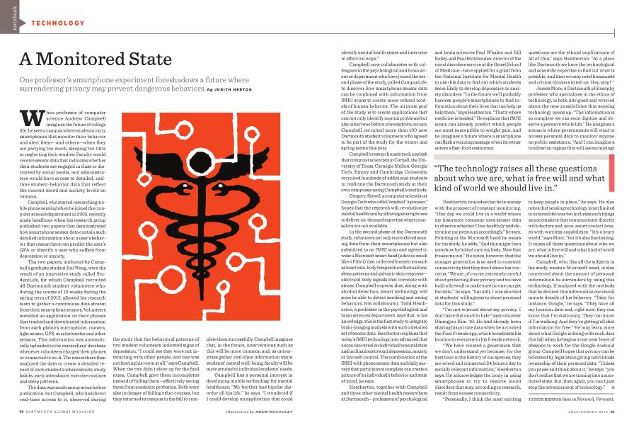 A Monitored State
