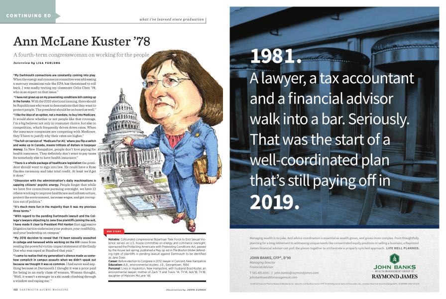 Ann McLane Kuster ’78