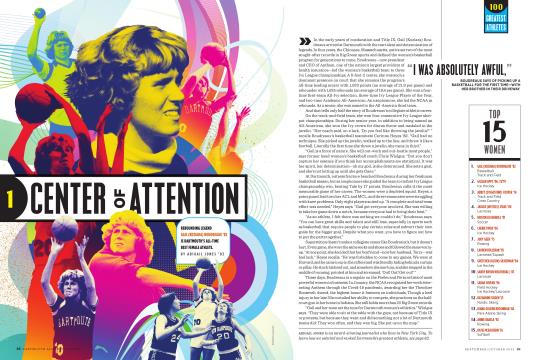 Center of Attention - SEPTEMBER | OCTOBER | Dartmouth Alumni Magazine