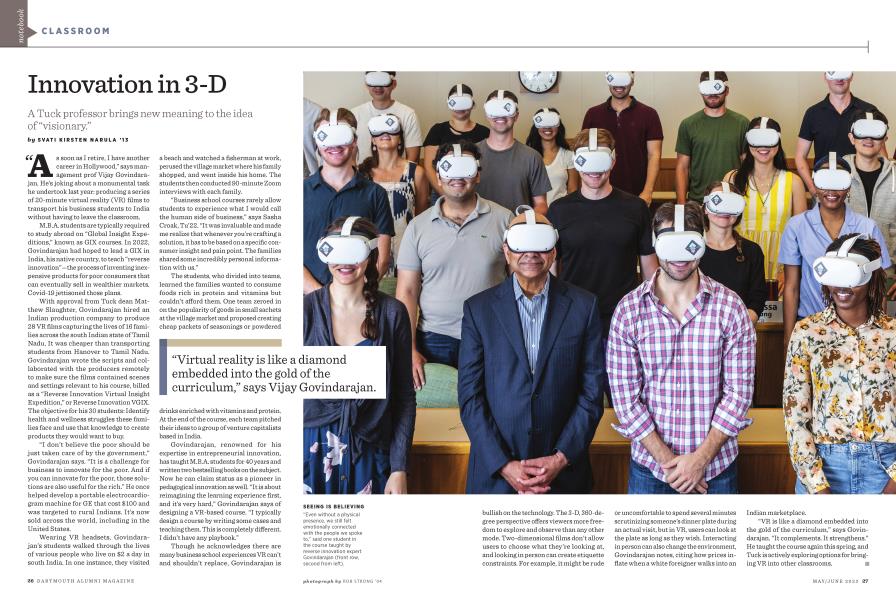 Innovation in 3-D