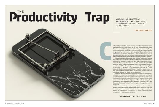 The Productivity Trap - MAY | JUNE 2024 | Dartmouth Alumni Magazine