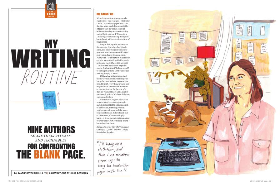 My Writing Routine