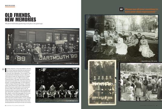 OLD FRIENDS, NEW MEMORIES - SEPTEMBER | OCTOBER | Dartmouth Alumni Magazine