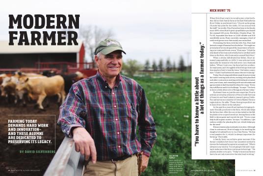 Modern Farmer - JULY | AUGUST | Dartmouth Alumni Magazine