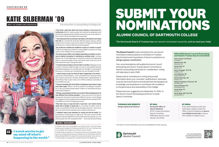 KATIE SILBERMAN '09