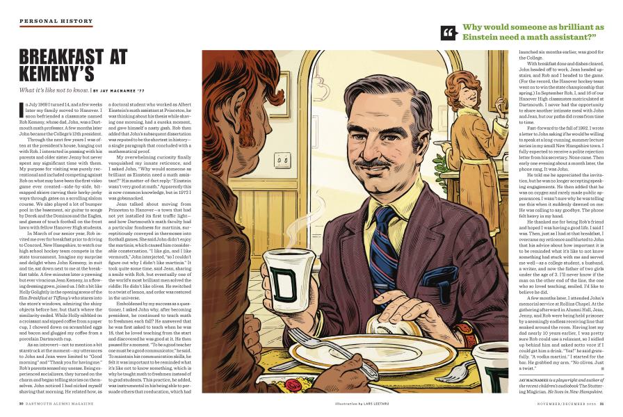 Breakfast at Kemeny’s