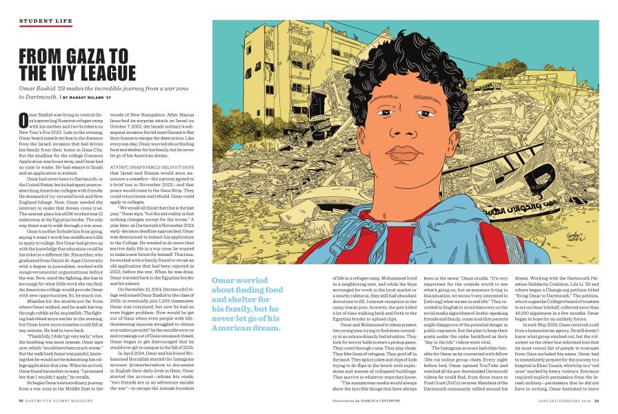 FROM GAZA TO THE IVY LEAGUE