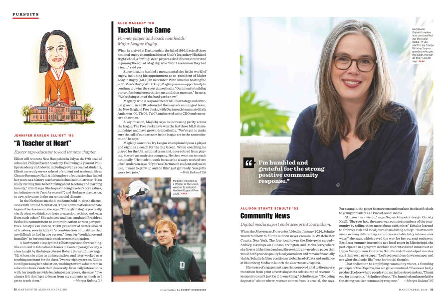 JENNIFER KARLEN ELLIOTT ’98 “A Teacher at Heart”