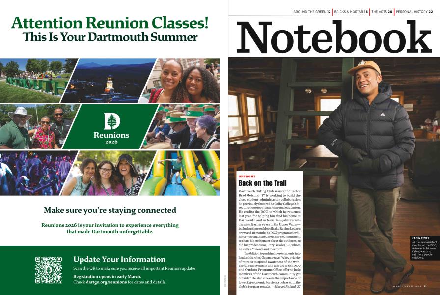 UPFRONT Back on the Trail